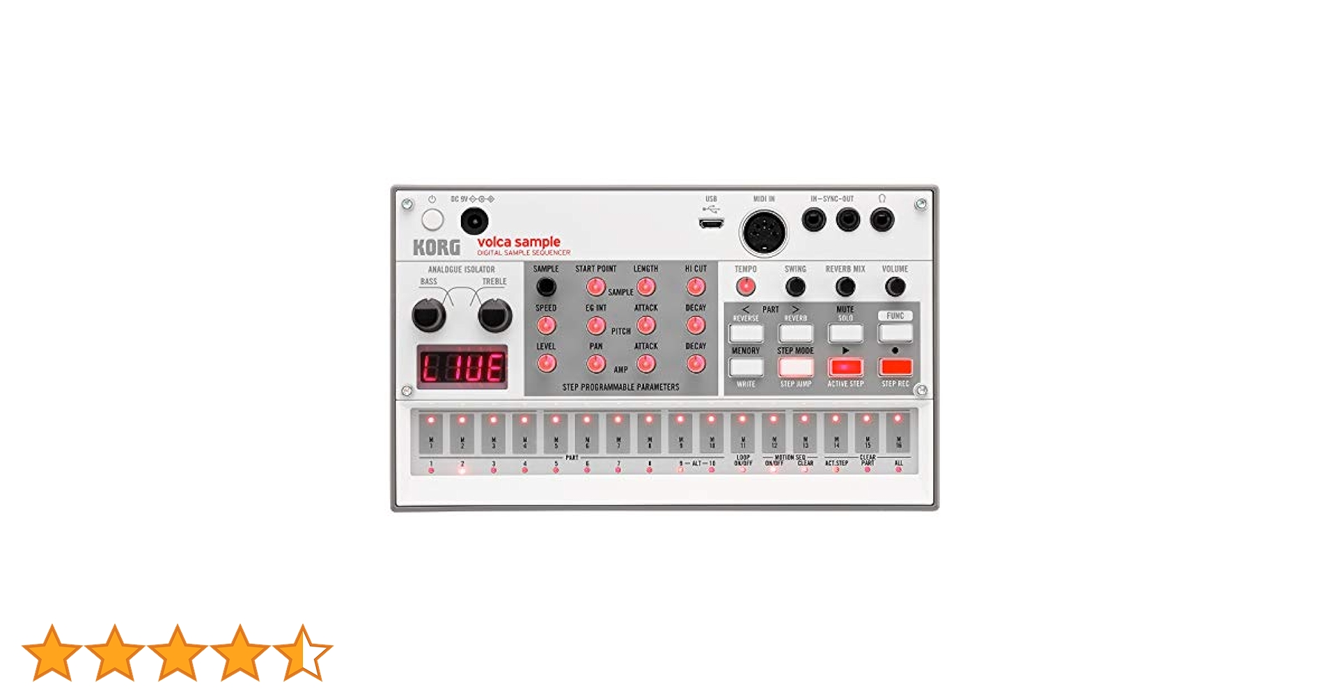 Amazon | KORG デジタル サンプラー volca sample2